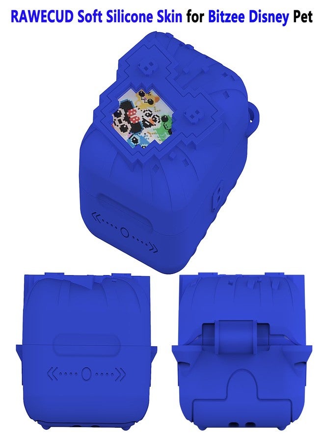 RAWECUD Silicone Case for Bitzee Disney Interactive Toy Digital Pet, Protective Cover for Bitzee Disney Virtual Digital Pet Accessories (Blue) - Image 5